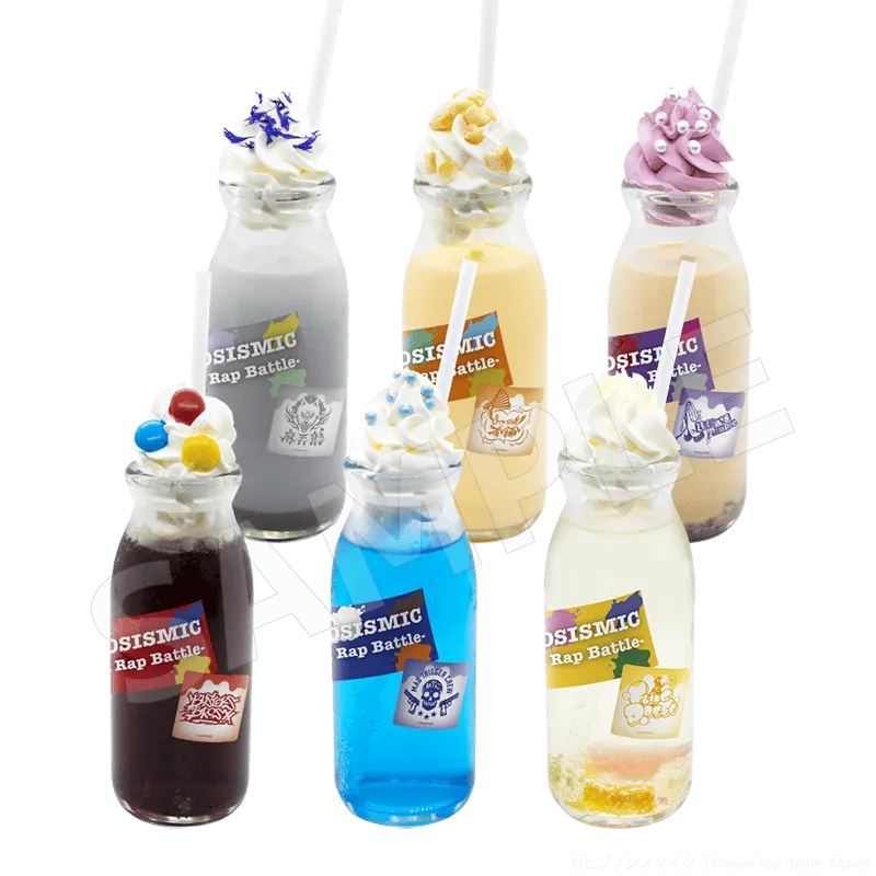 MILK MILK MILK！とのミルクボトル（チャーム付き）のイメージ図