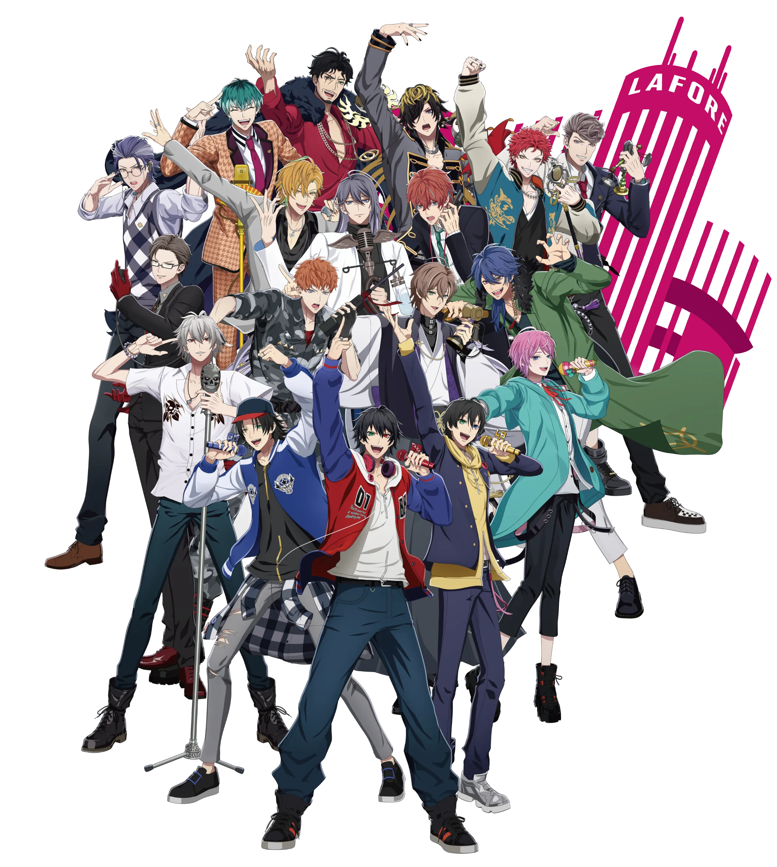 映画『ヒプノシスマイク-Division Rap Battle-』とラフォーレ原宿が期間限定コラボ