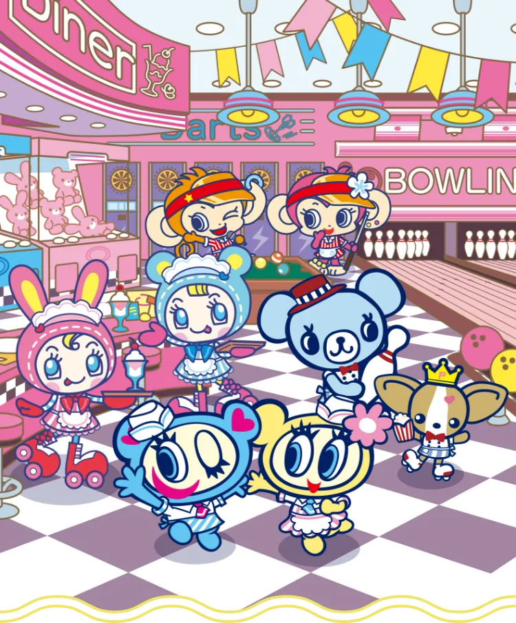 ナルミヤキャラクターズ×ROUND1