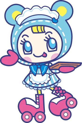 ブルーベリエちゃんのイラスト図